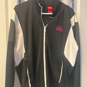 Nike Black Jacket with Red Tag
